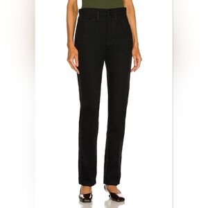 FRAME Le Italian True Straight-leg Jean In Noir Sz 26